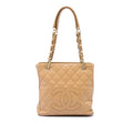 Chanel Caviar Petite Shopping Tote Bag - Brown
