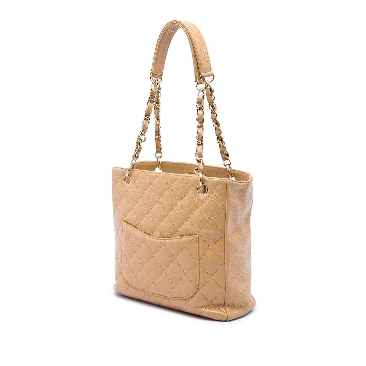 Chanel Caviar Petite Shopping Tote Bag - Brown
