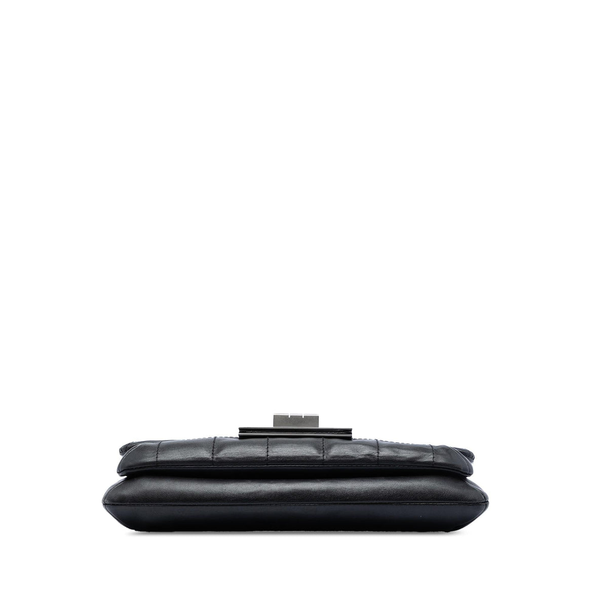 Chanel Chocolate Bar Calfskin Reissue 2.55 Flap Shoulder Bag - Black