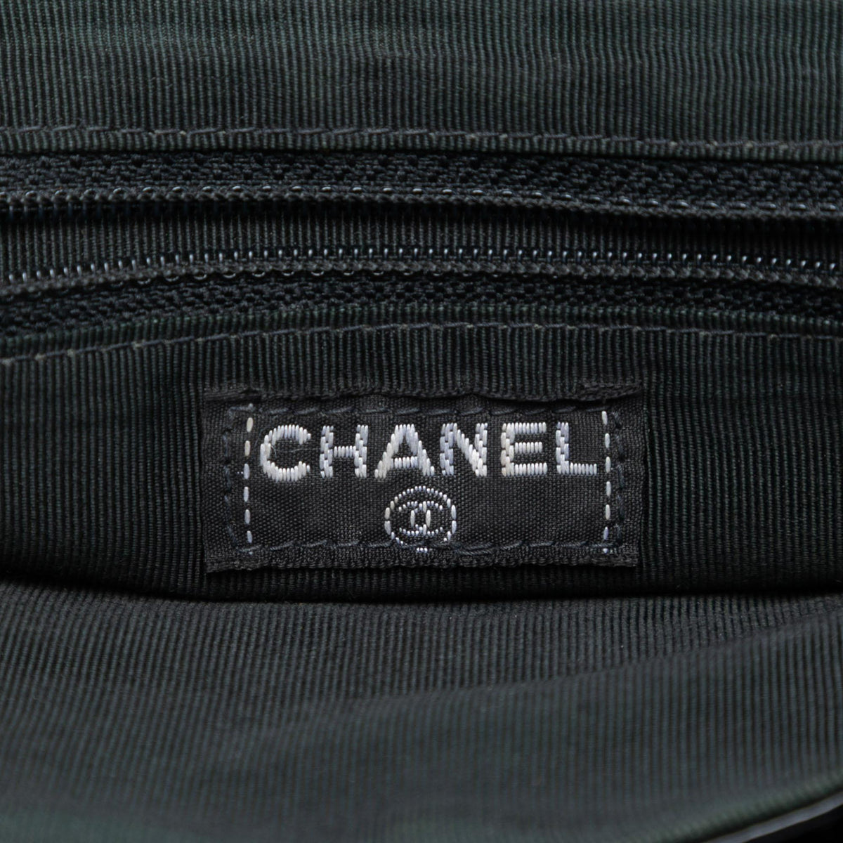 Chanel Chocolate Bar Patent Digital Flap Shoulder Bag - Black