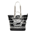 Chanel Coated Canvas La Pausa Bay Shopping Satchel - Black