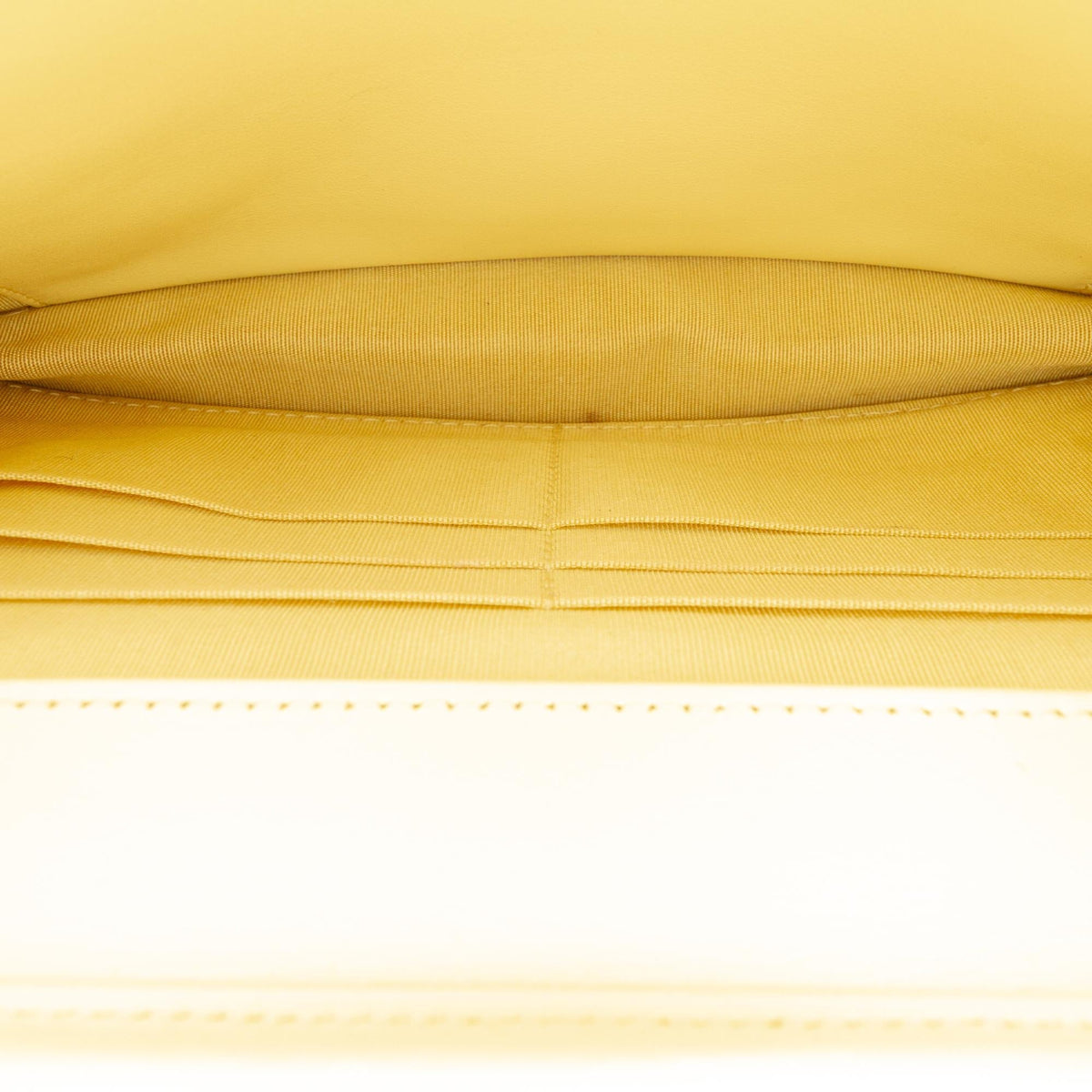 Chanel Denim Fringe Coco Wallet on Chain - Yellow