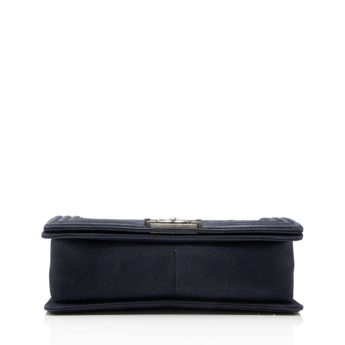 Chanel Matte Caviar Old Medium Boy Bag - Blue