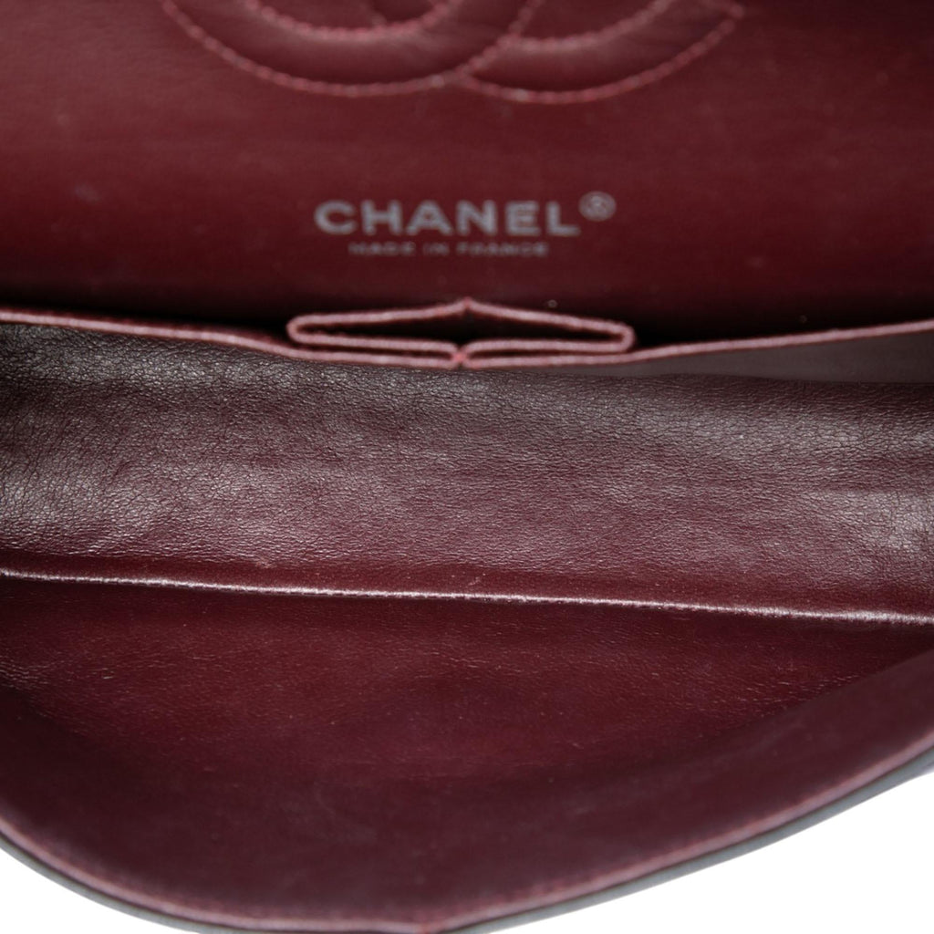 Chanel Medium Classic Lambskin Double Flap Shoulder Bag - Black