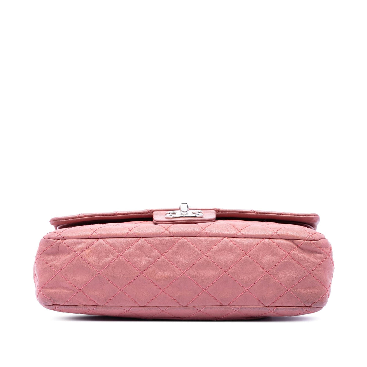 Chanel Medium Classic Washed Lambskin Bijoux Chain Double Flap Shoulder Bag - Pink