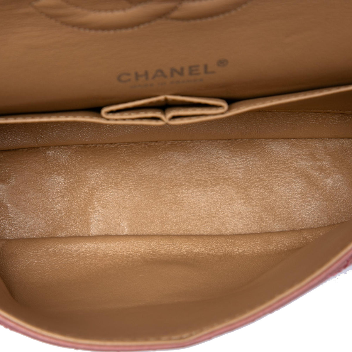 Chanel Medium Classic Washed Lambskin Bijoux Chain Double Flap Shoulder Bag - Pink