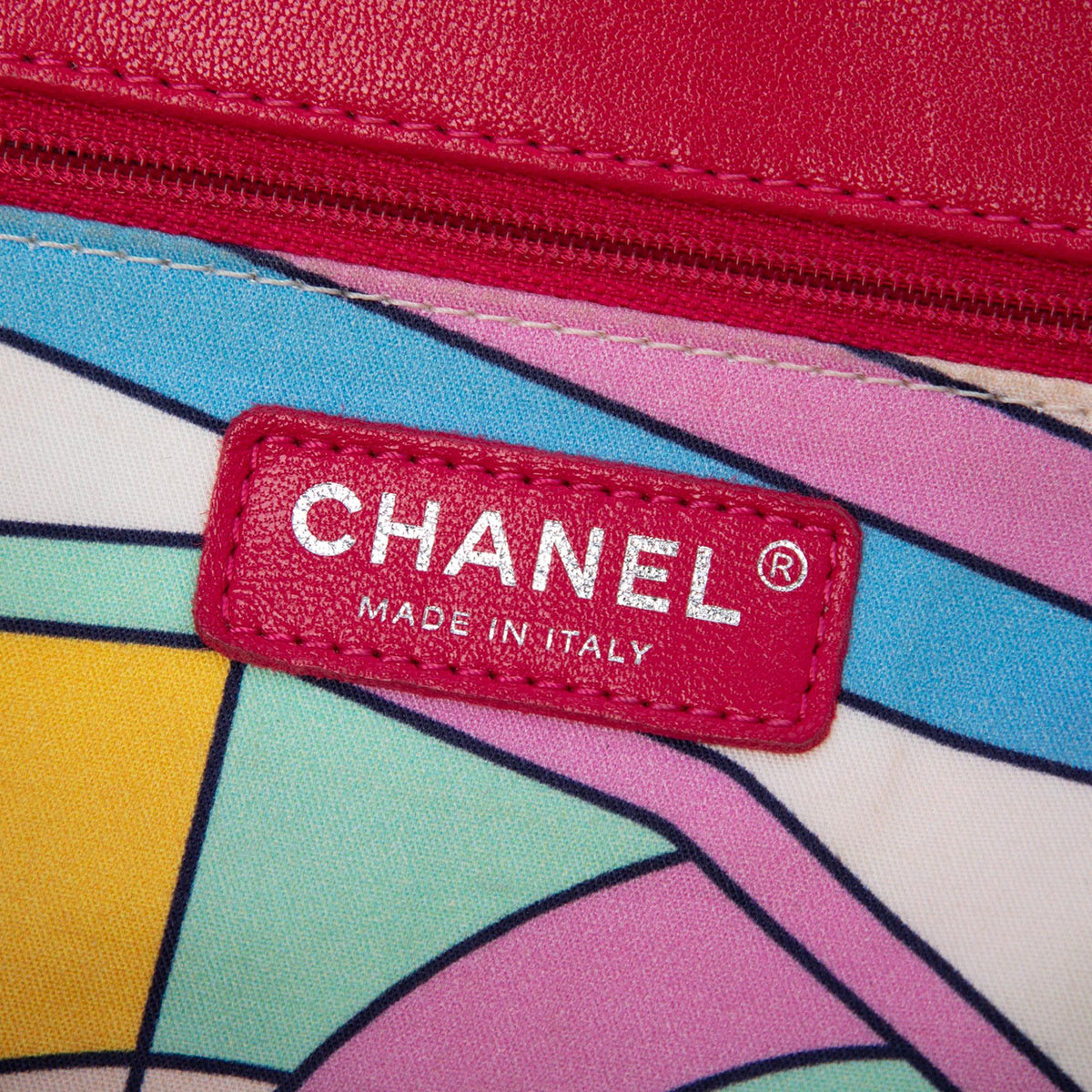 Chanel Medium Quilted Terry Cloth Coco Beach Flap Shoulder Bag - Pink