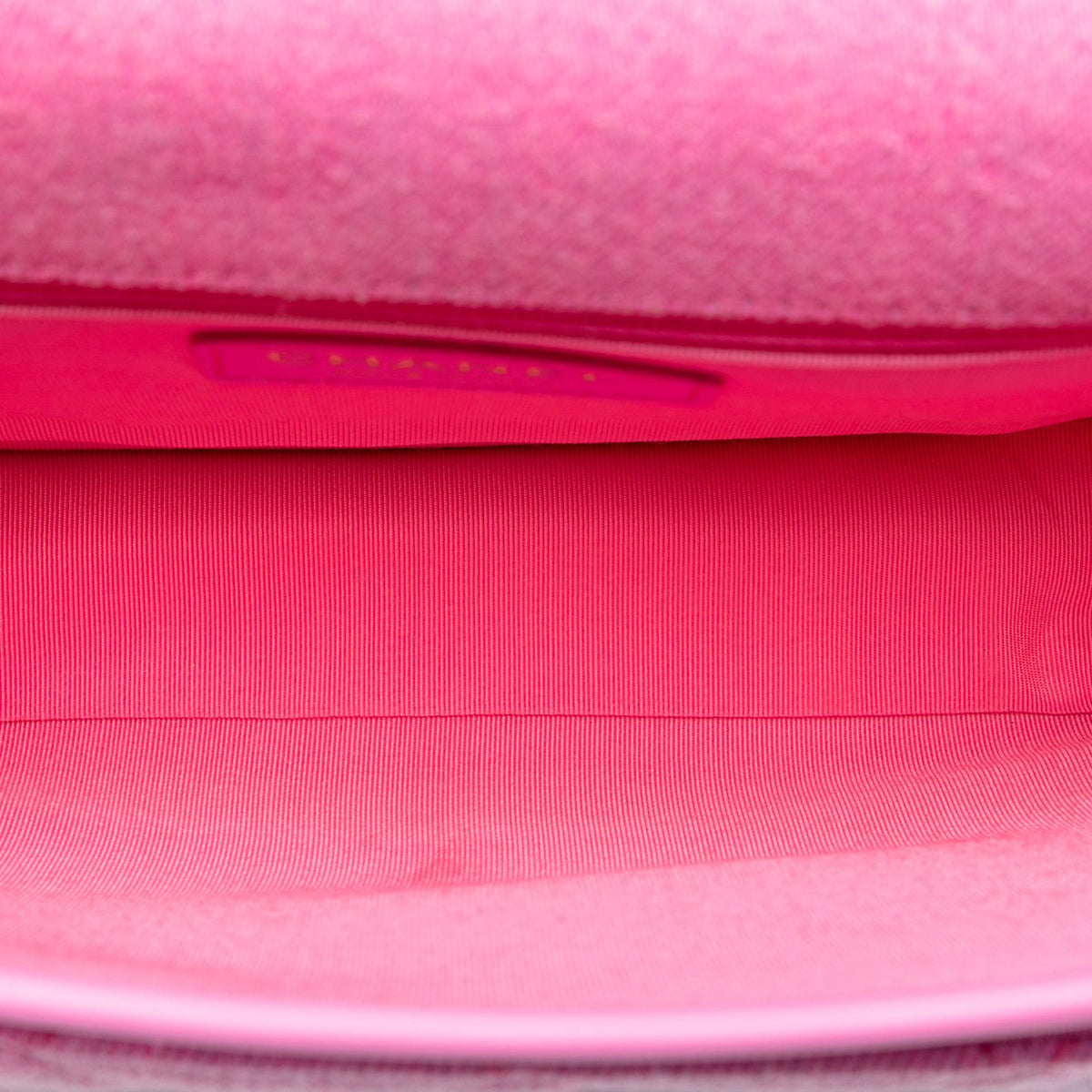 Chanel Small CC Quilted Denim Messenger Flap - Pink