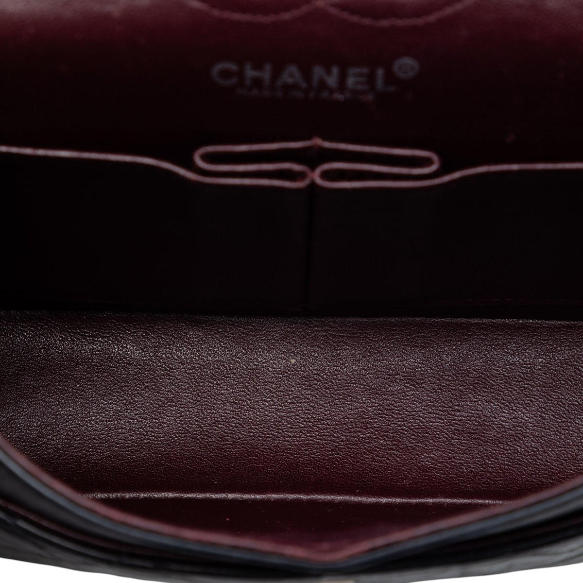 Chanel Small Classic Lambskin Double Flap Shoulder Bag - Black