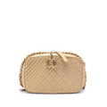 Chanel Small Quilted Lambskin Coco Boy Camera Bag - Gold