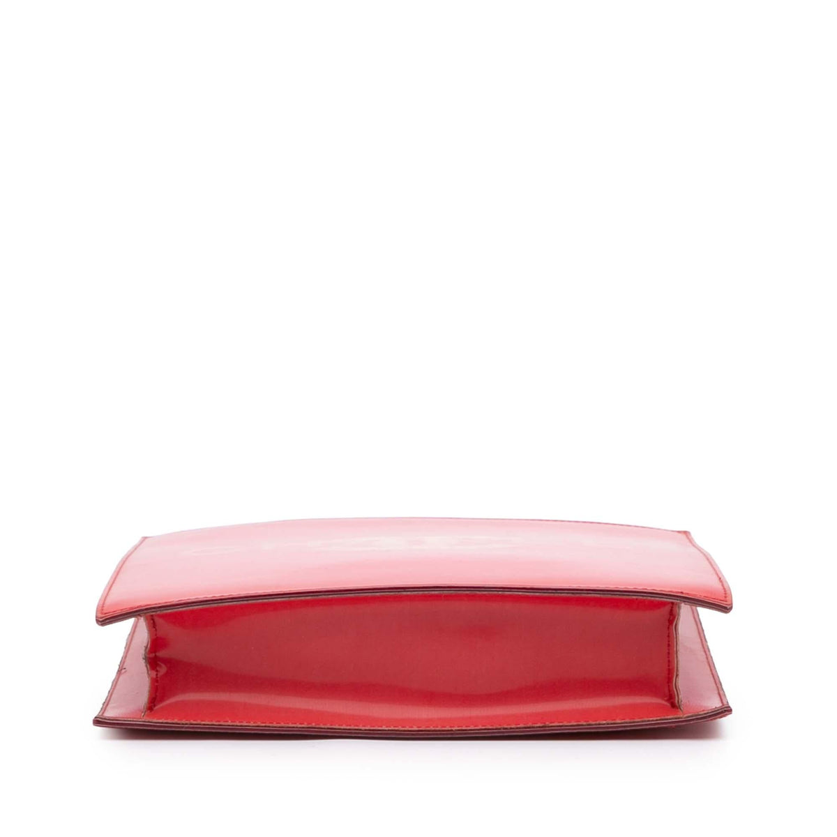 Chanel Vinyl Hologram CC Shoulder Bag - Red