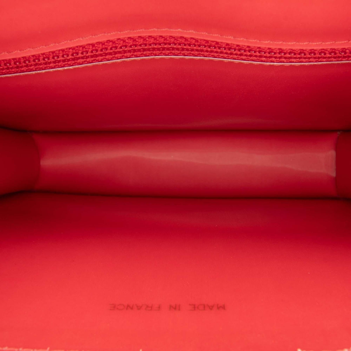 Chanel Vinyl Hologram CC Shoulder Bag - Red