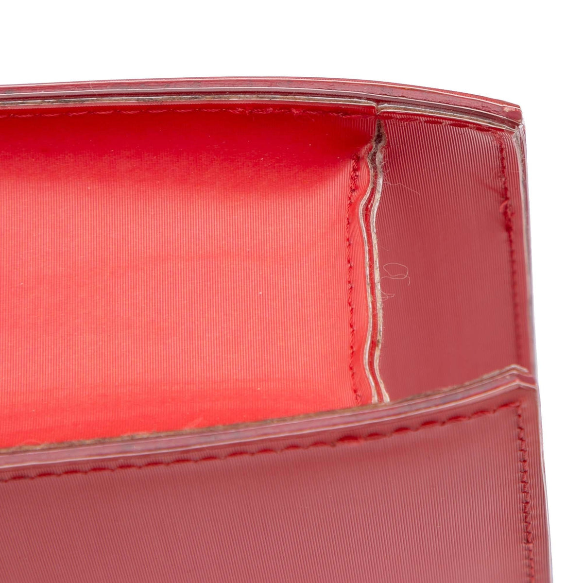 Chanel Vinyl Hologram CC Shoulder Bag - Red