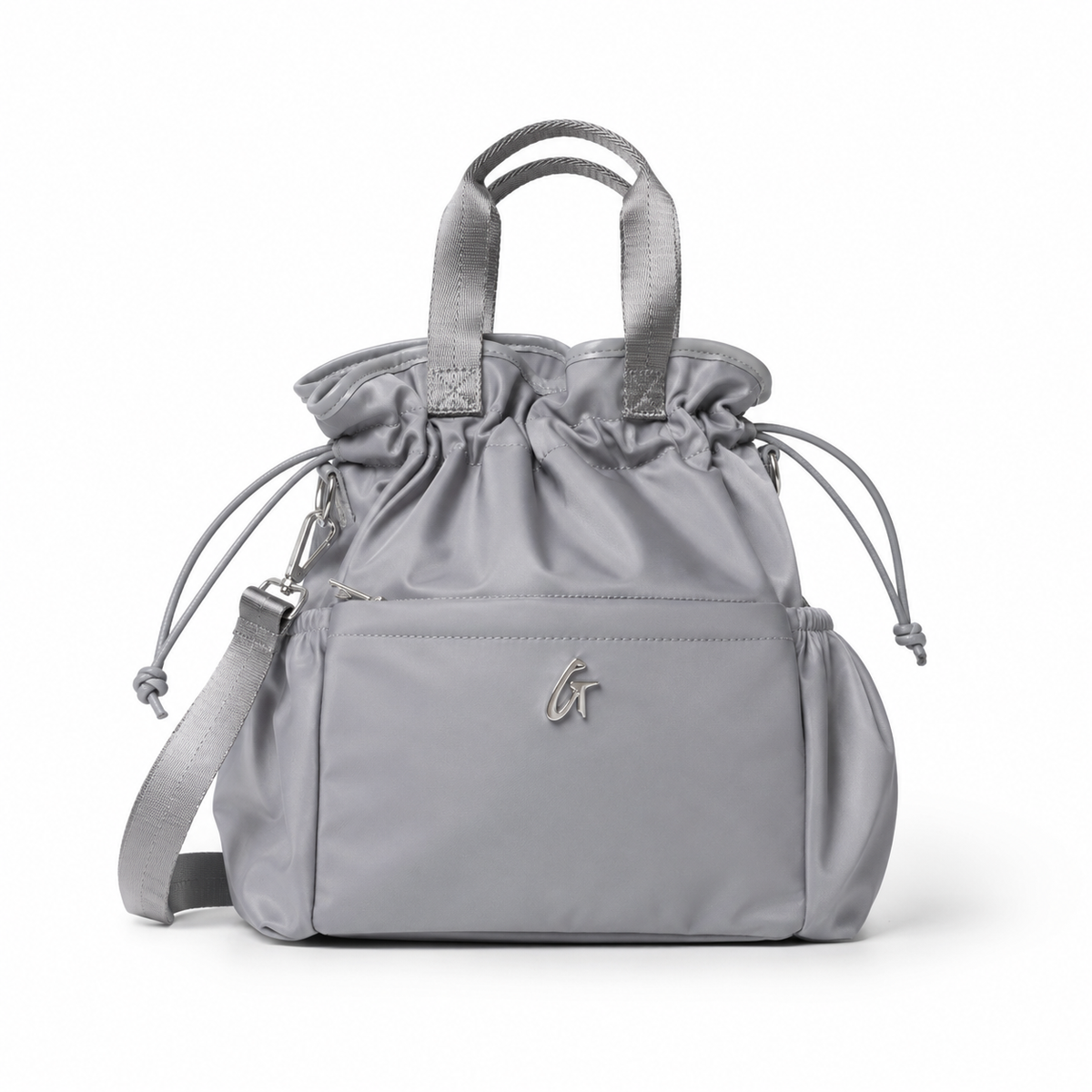 NYLON LUNCH BAG - GRAY