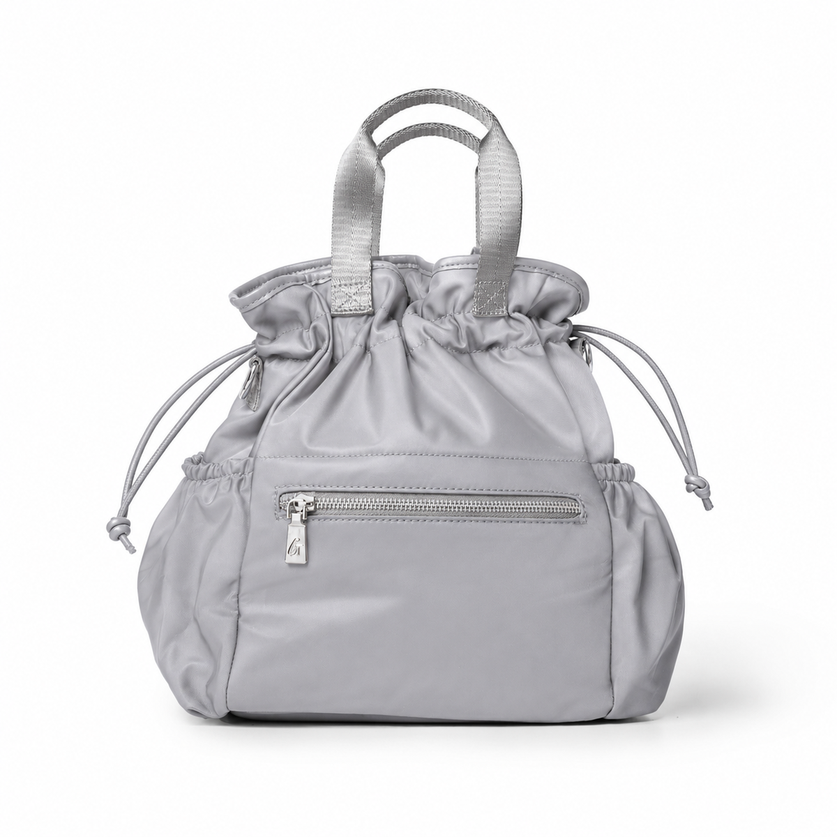 NYLON LUNCH BAG - GRAY