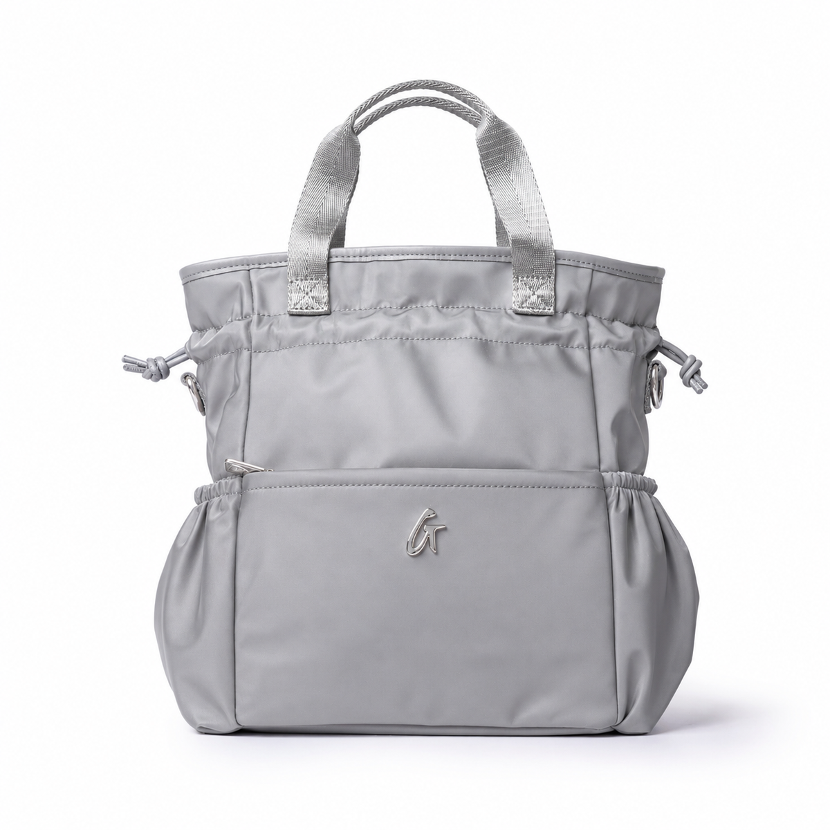 NYLON LUNCH BAG - GRAY