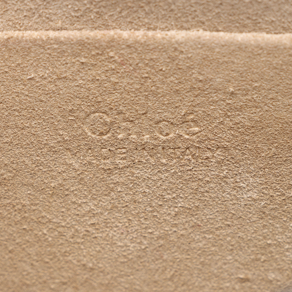 Chloe Calfskin Suede Nile Small Bracelet Bag - Blue