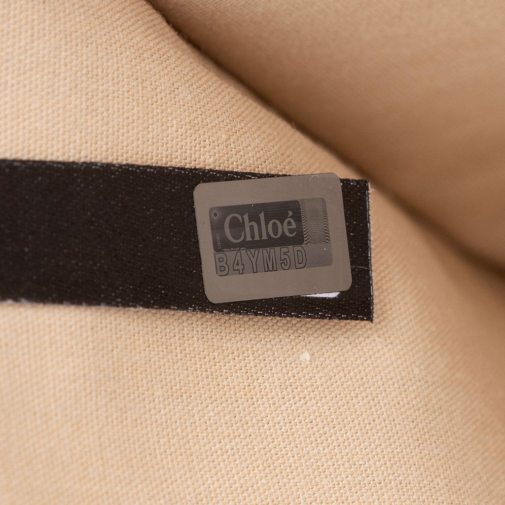Chloe Grained Calfskin Joe Clutch - Beige/Pink