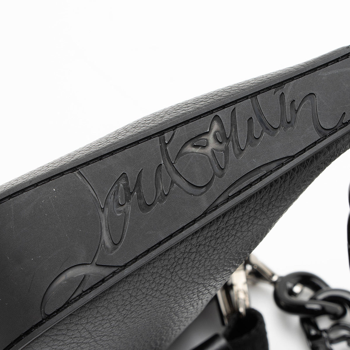 Christian Louboutin Loubila Mini Chain Shoulder Bag - Black