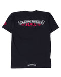 Chrome Hearts NYC Exclusive Scroll Logo Tee Black/Red