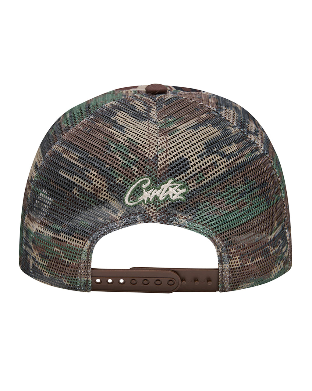 Corteiz Island Puff Print Trucker Hat Digi Camo