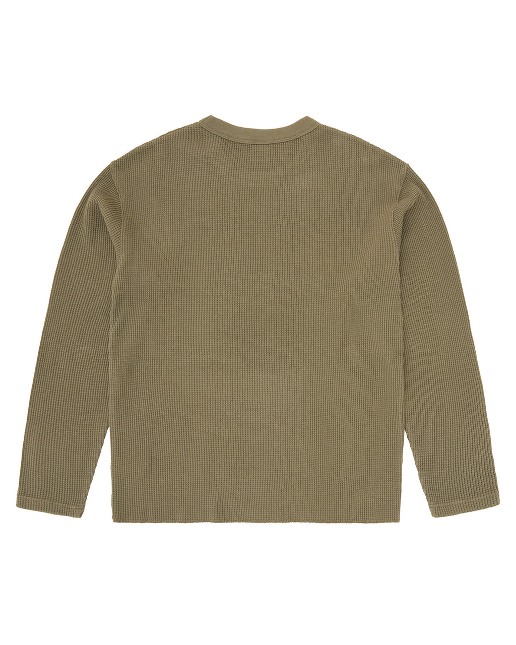 Corteiz Island Waffle Thermal Olive