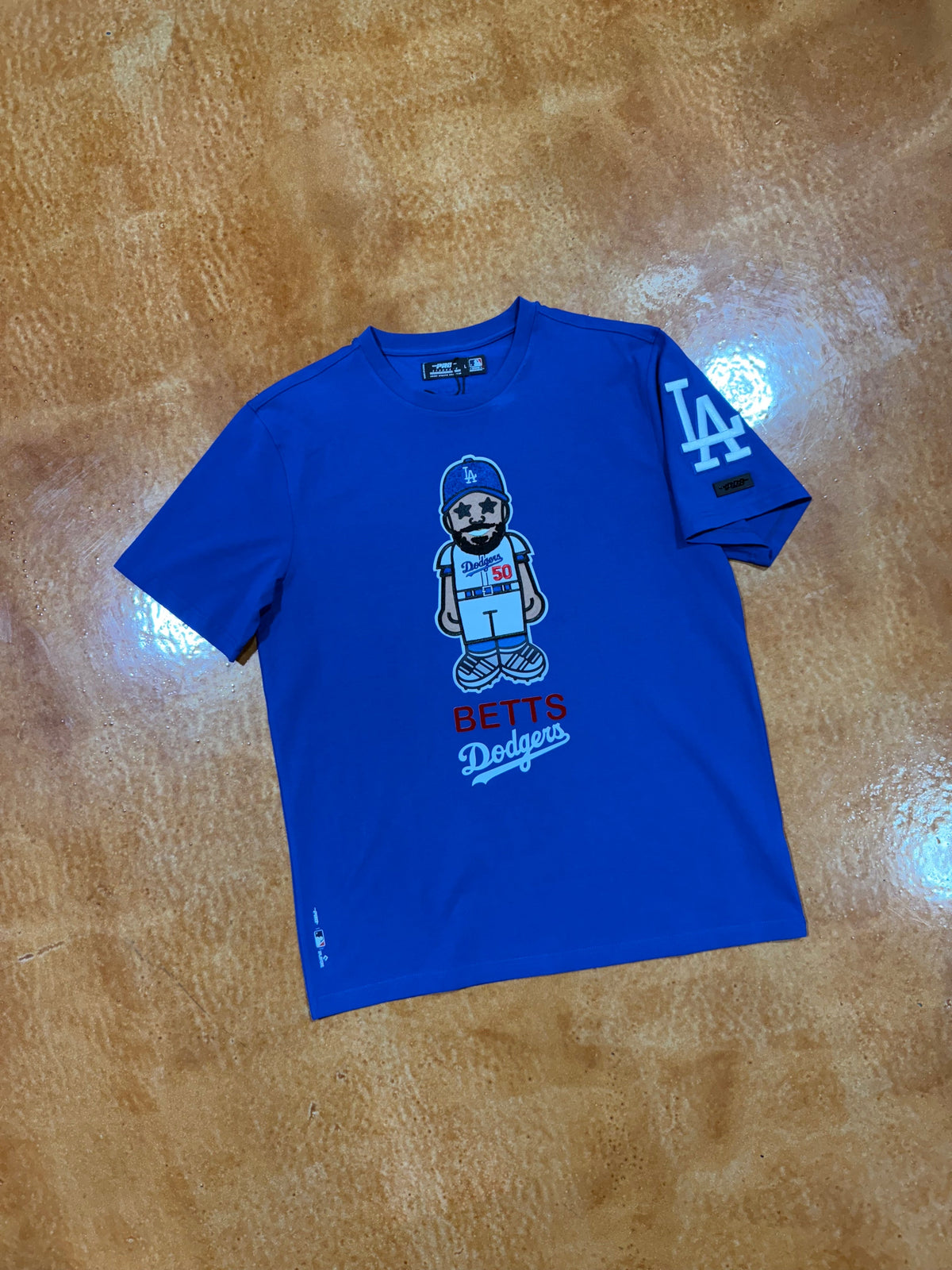 LOS ANGELES DODGERS MOOKIE BETTS #50 AVATAR SJ TEE, DODGER BLUE