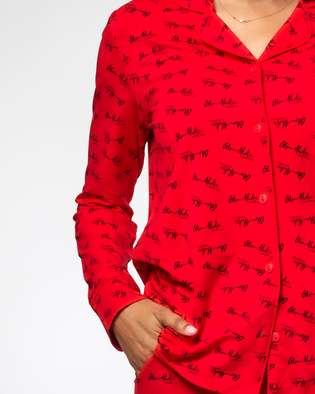 SIGNATURE PAJAMAS STANDARD - RED