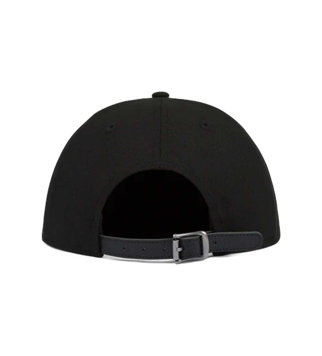 Denim Tears New Era Floral Logo Hat Black