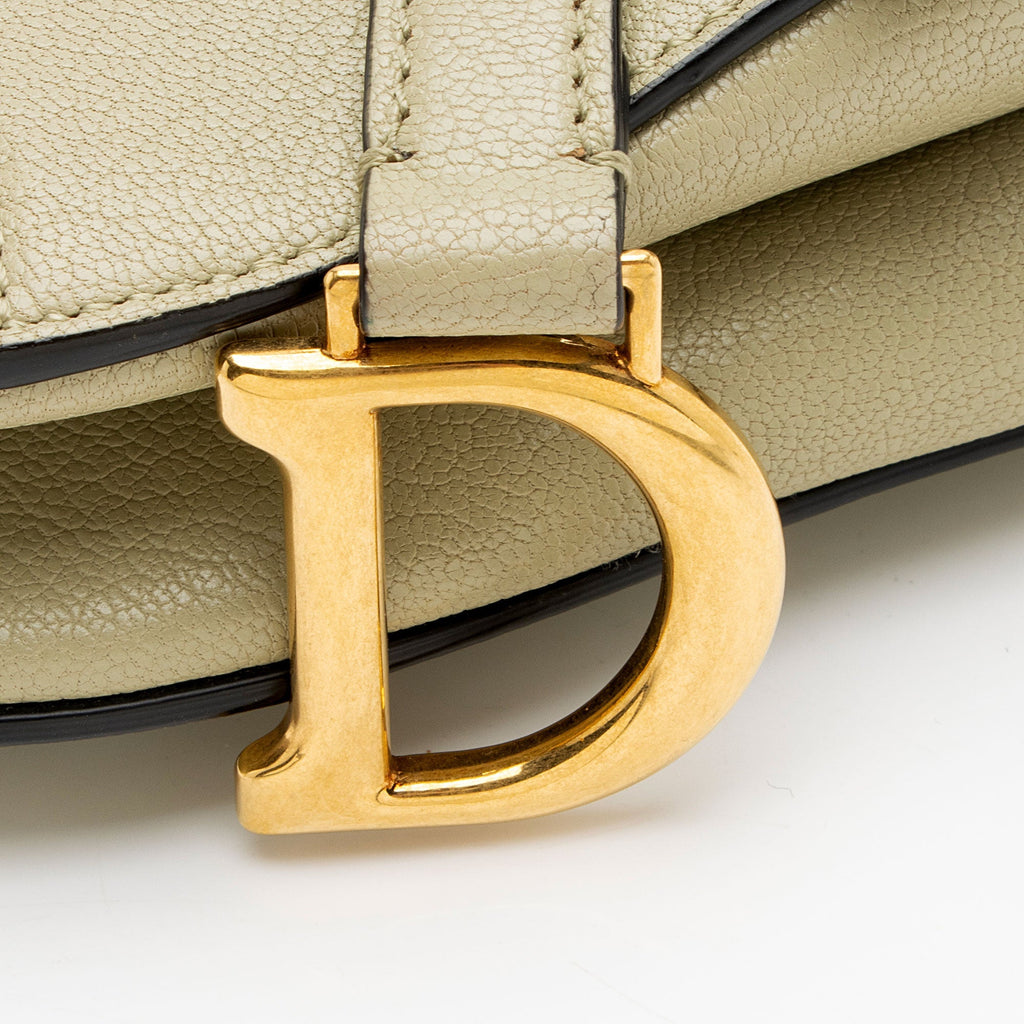 Dior Goatskin Micro Saddle Bag - Green