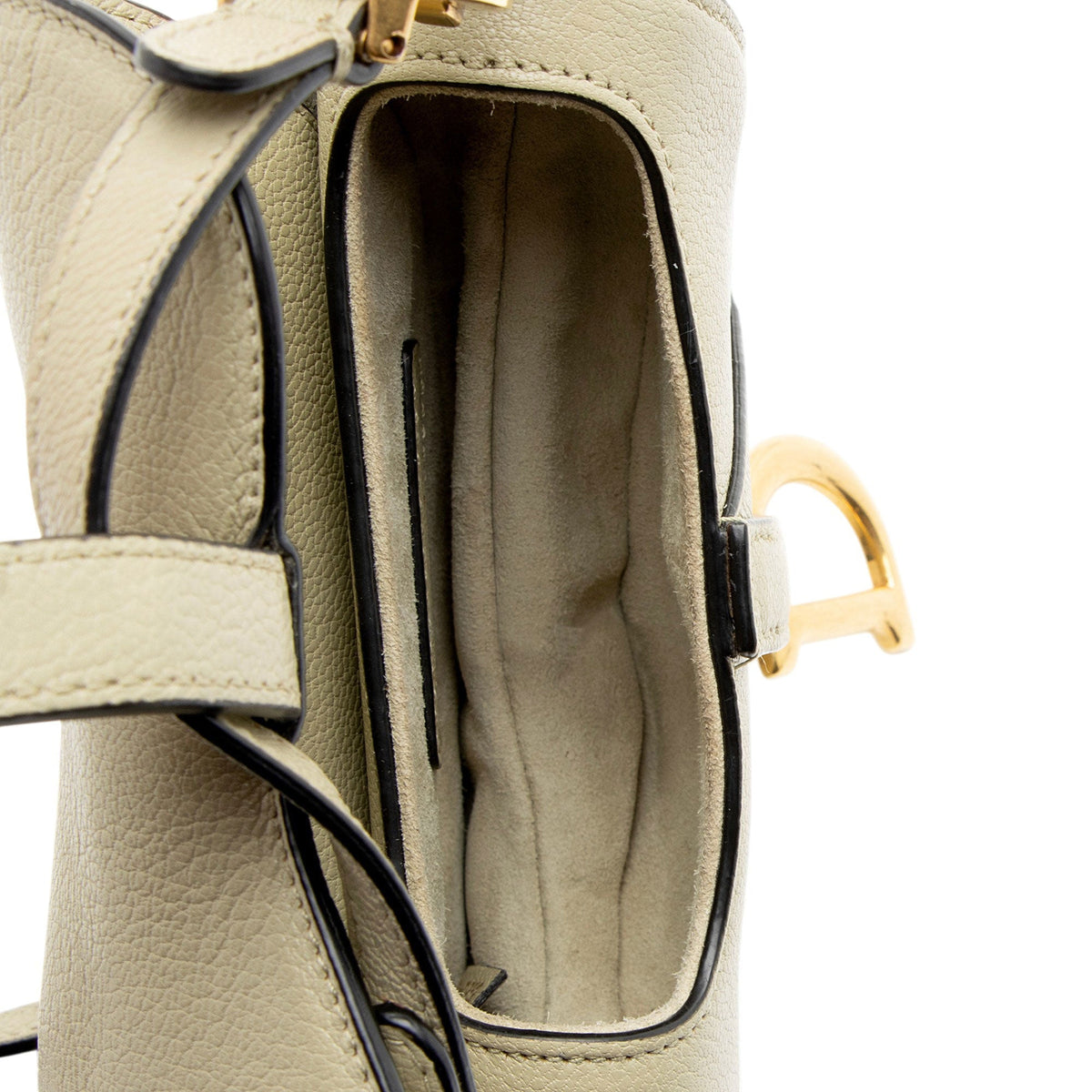 Dior Goatskin Micro Saddle Bag - Green