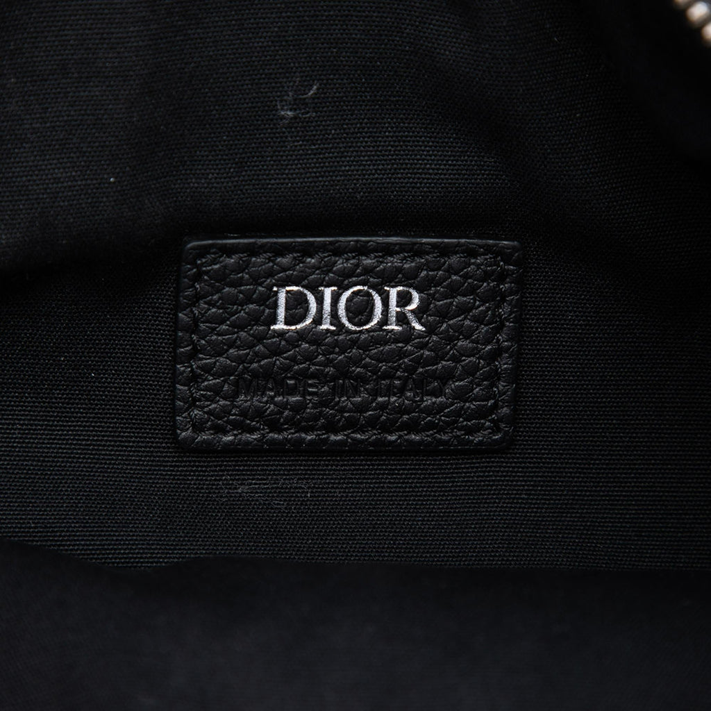 Dior Oblique Canvas Saddle Crossbody Bag - Blue