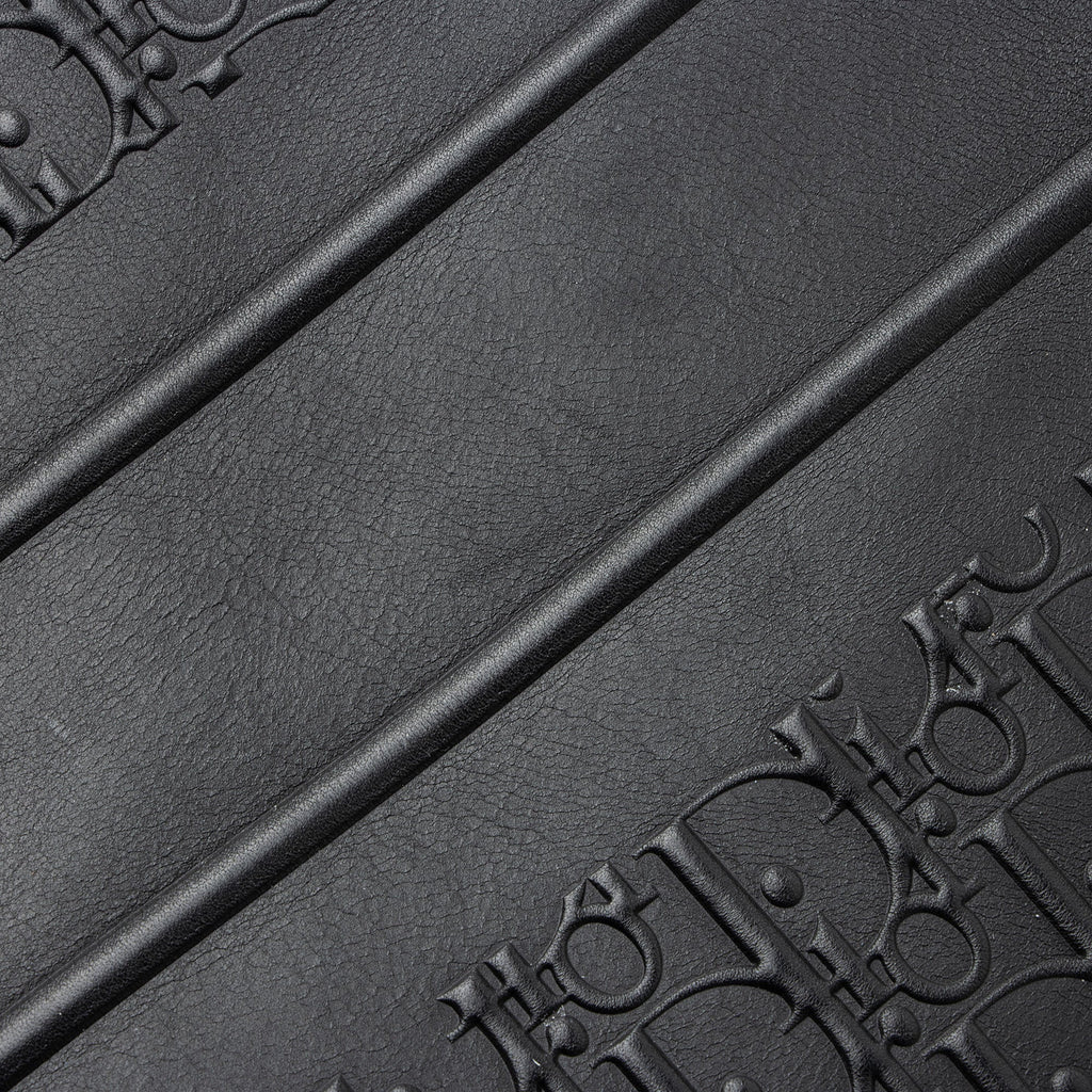 Dior Oblique Embossed Calfskin Large Book Tote Bag - Black