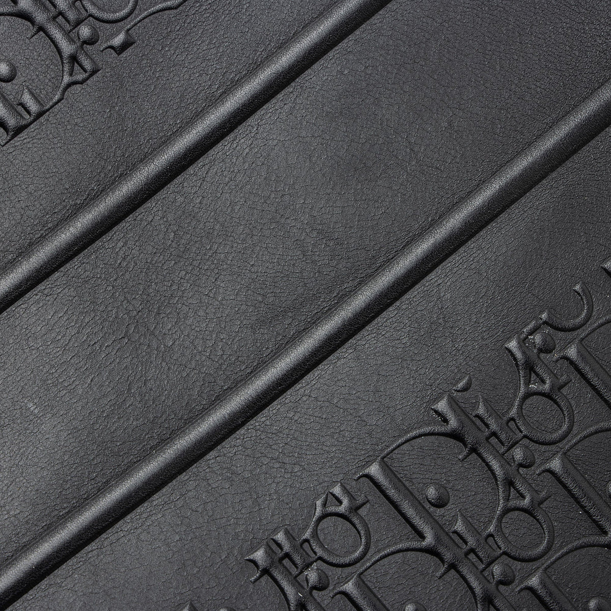 Dior Oblique Embossed Calfskin Large Book Tote Bag - Black