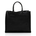 Dior Oblique Embossed Calfskin Large Book Tote Bag - Black