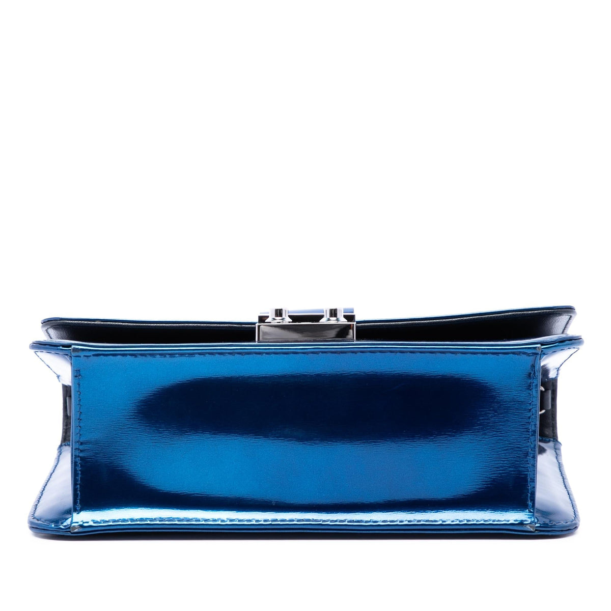 Dior Patent Miss Dior Promenade Crossbody Bag - Blue