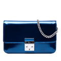 Dior Patent Miss Dior Promenade Crossbody Bag - Blue