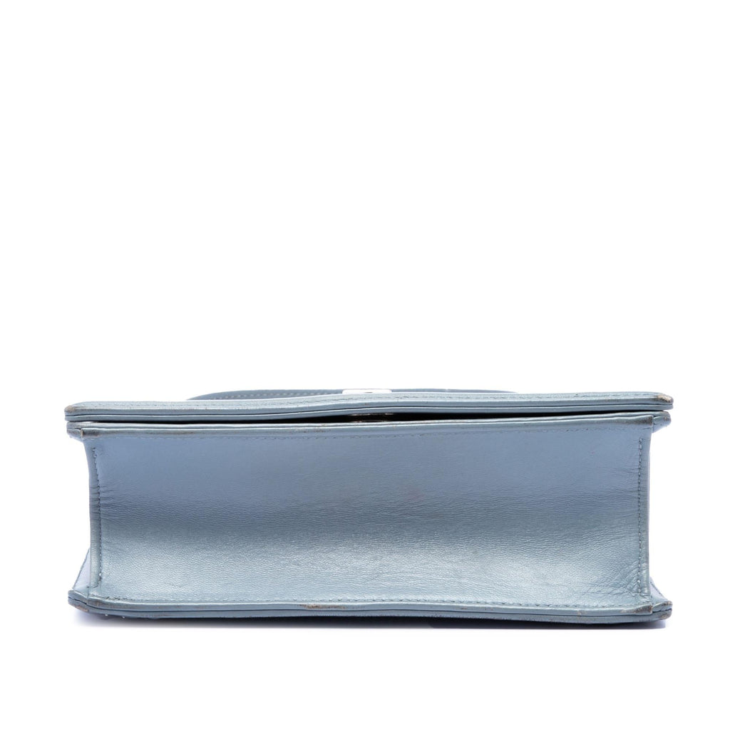 Dior Small Studded Calfskin Diorama Crossbody Bag - Blue