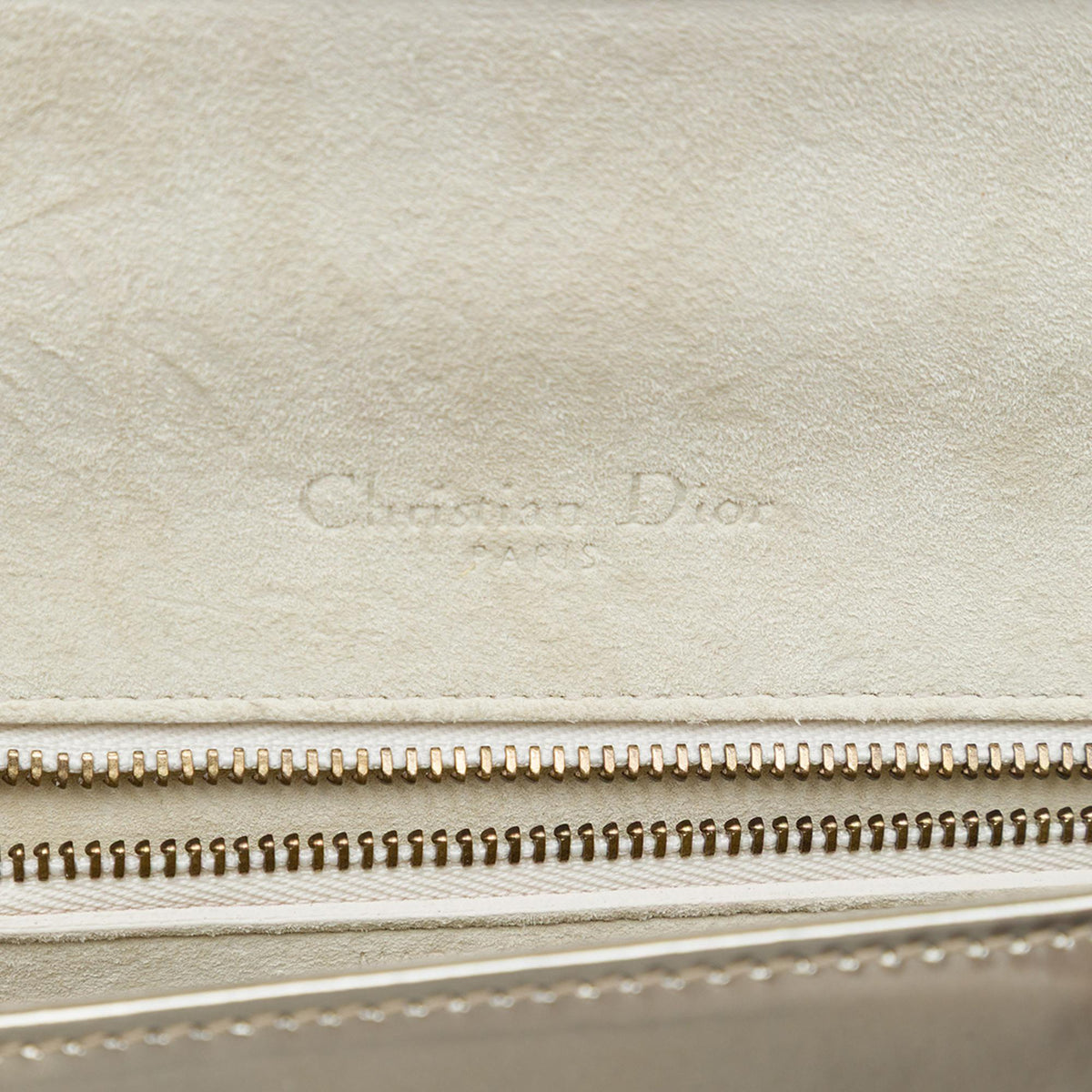 Dior Small Studded Patent Diorama Flap Crossbody Bag - Silver