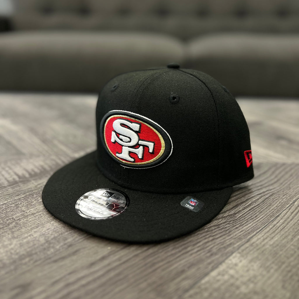 NEW ERA 950 NFL BASIC SNAP SAN FRANCISCO 49ERS BLK OSFM