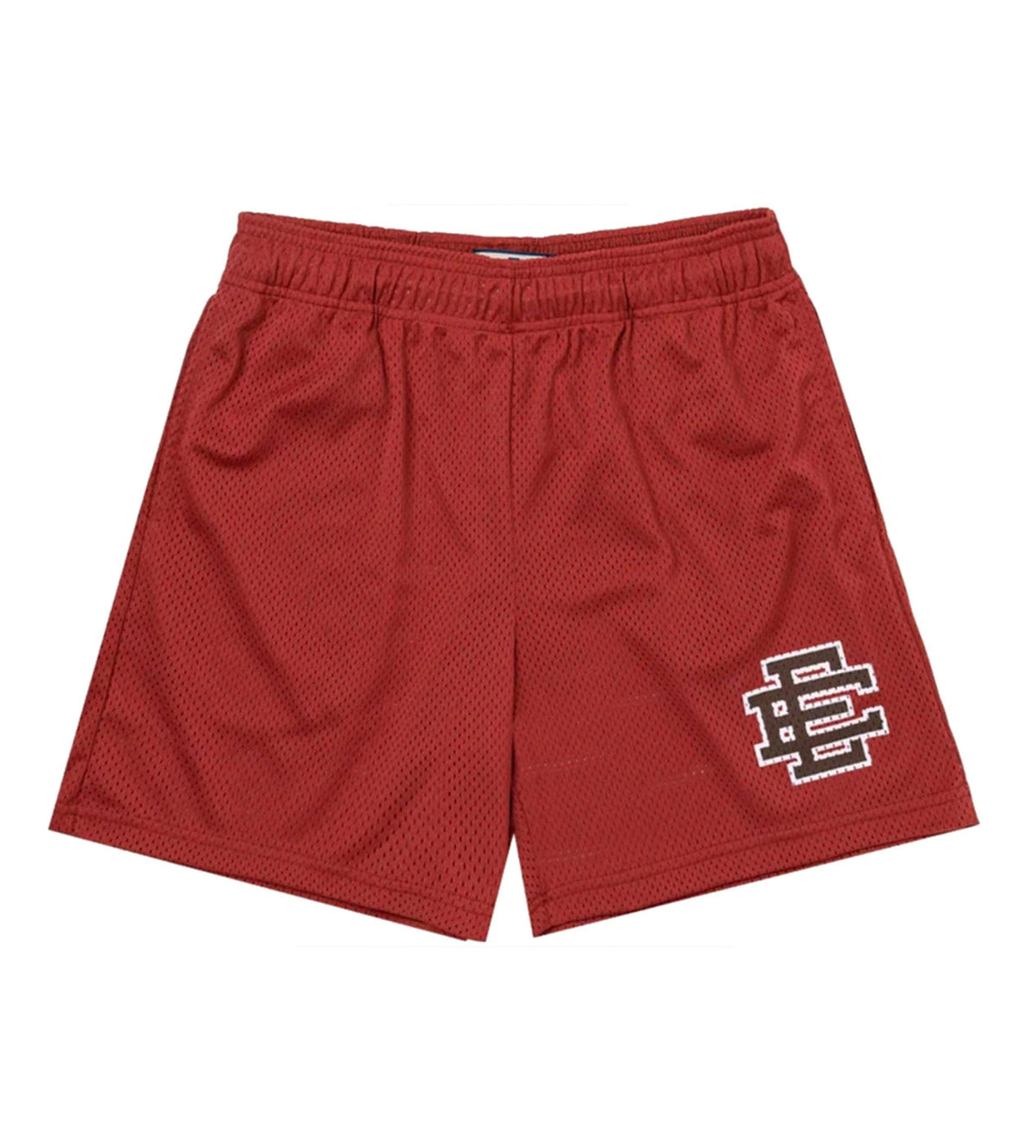 Eric Emanuel Basic Shorts Maroon/Brown/White