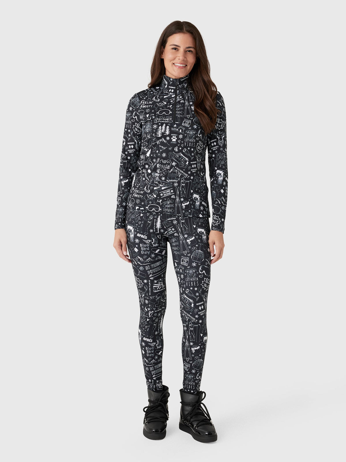 Krimson Klover Women's Graffiti Base Layer Bottom
