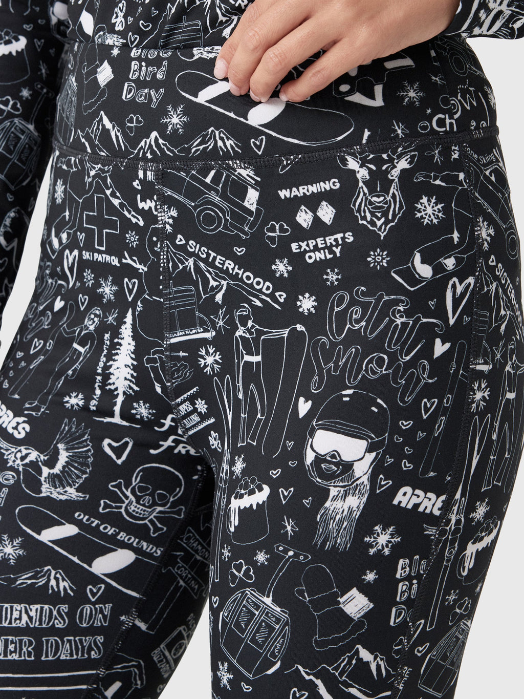 Krimson Klover Women's Graffiti Base Layer Bottom