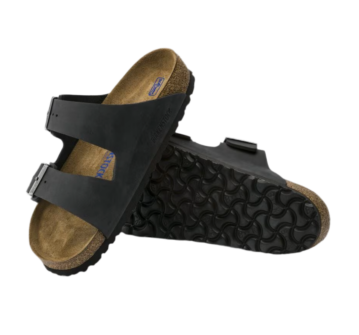 Birkenstock Arizona BS Soft Footbed Oiled leather (Black)