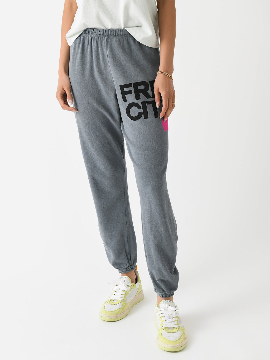 FREE CITY Women's Large Logo Sweatpant