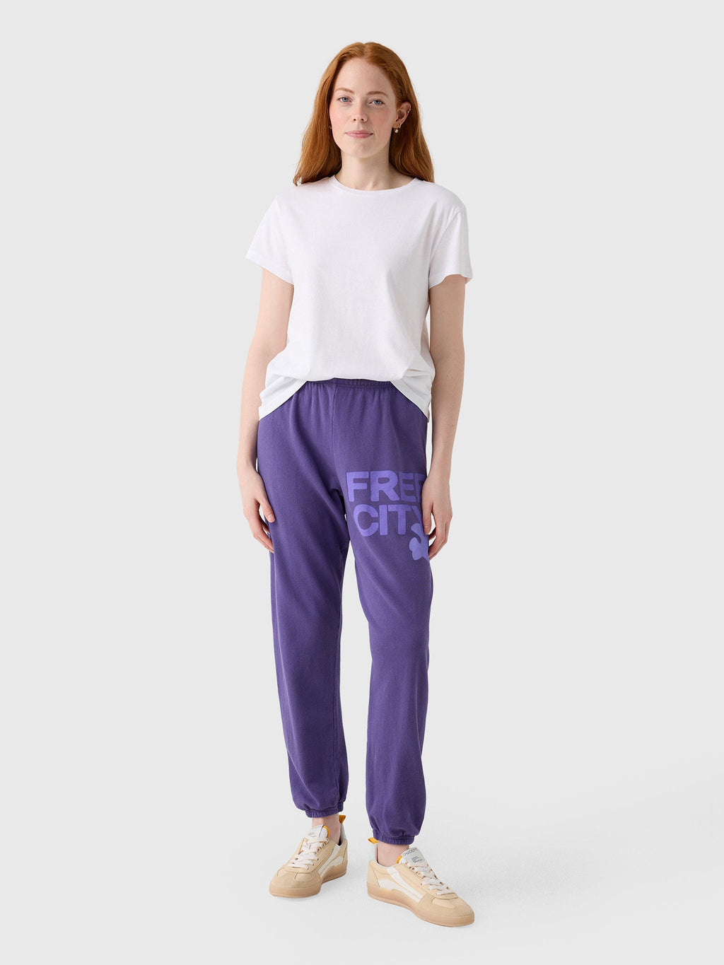 FREE CITY Women's Large Logo Sweatpant