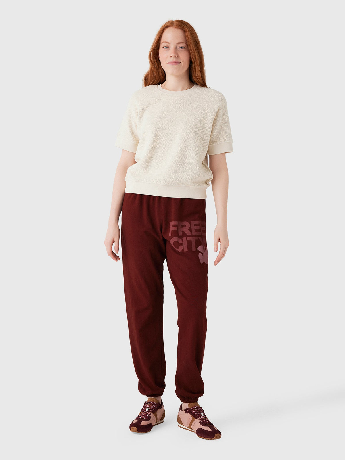 FREE CITY Women's Large Logo Sweatpant