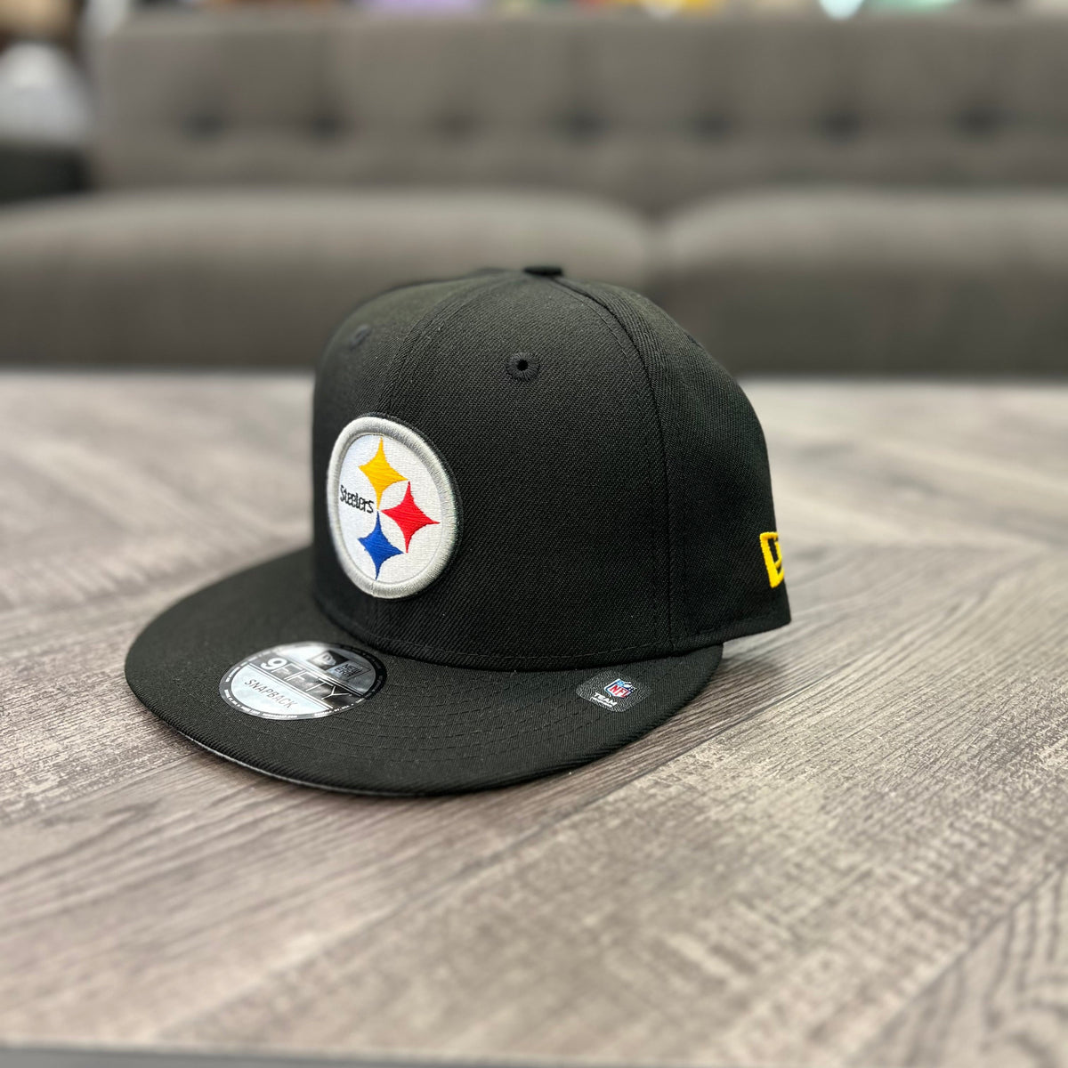 NEW ERA 950 NFL BASIC SNAP PITTSBURGH STEELERS BLACK OTC OSFM