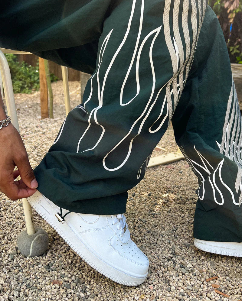 EPTM FLAME HIGHLAND PANTS FOREST GREEN