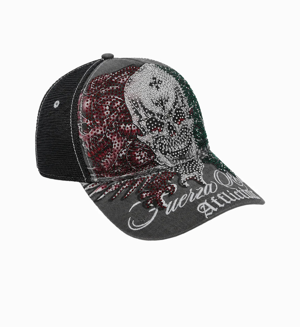 AFFLICTION FUERZA REGIDA OYE HAT ' COLOR SPRAY
